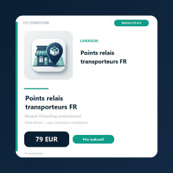 Points relais et transporteurs France