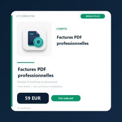 Factures PDF professionnelles
