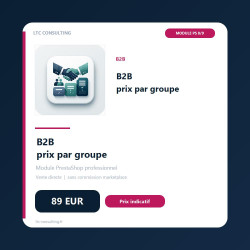 B2B – prix par groupe